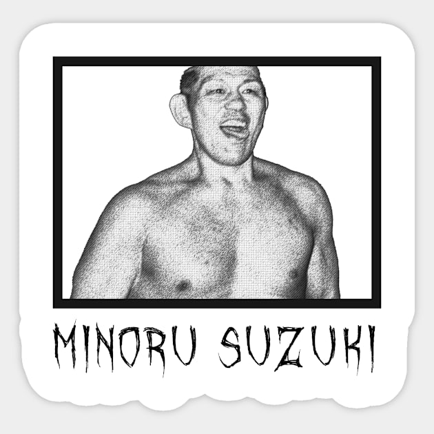 Minoru Suzuki Sticker by michaelporter98